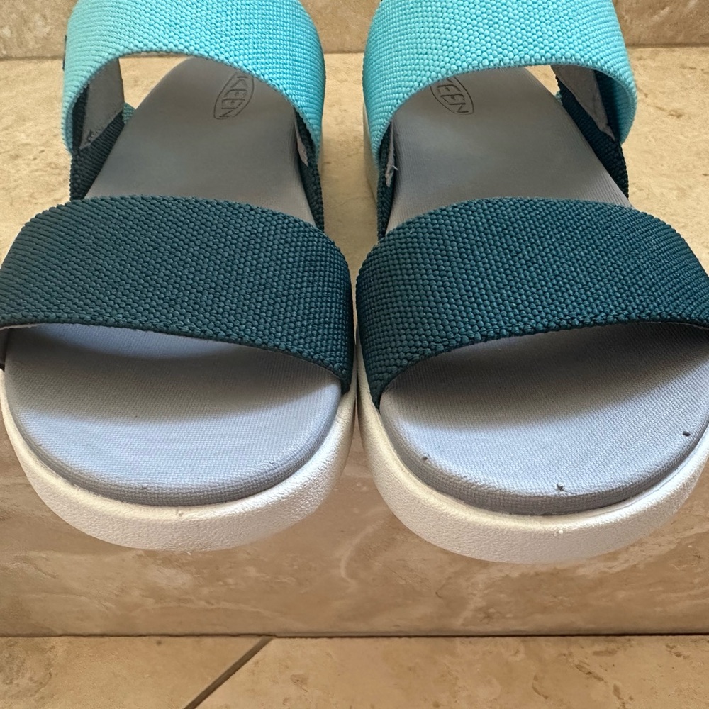 Keen Women's Sandals in Teal and Aqua - Picture 12 of 15